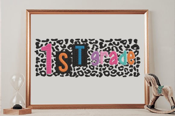 1st Grade Leopard: A Designer’s Embroidery Review