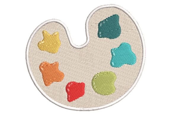 Artist's Paint Palette: An Embroidery Design Review