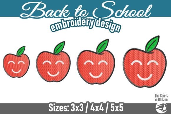 Back to School Smiling Color Apple Review