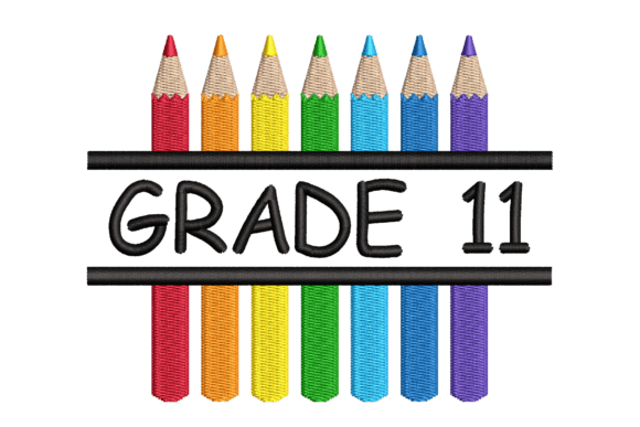 Grade 11 Split Colored Pencils: An Embroidery Review