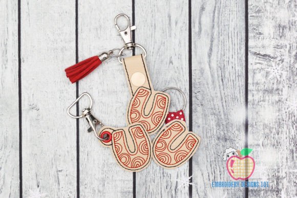Letter U ITH Keyfob Design: Seller Review