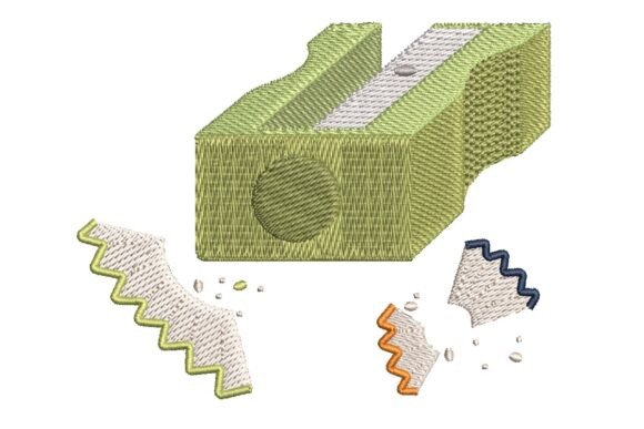 Pencil Sharpener with Shavings: Merch Design Review