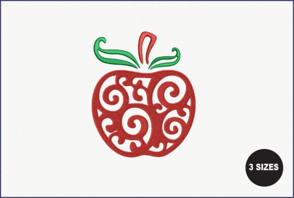 School Apple Embroidery: A Designer’s Gift Review