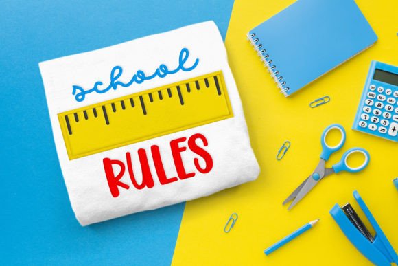 School Rules Applique Embroidery: A Business Review