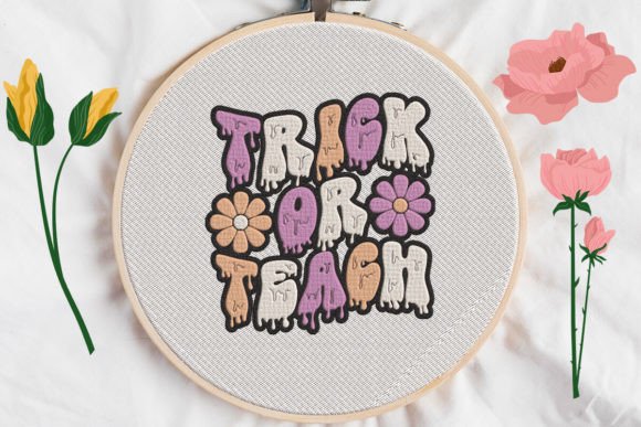 Trick or Teach: A Craft Fair Embroidery Review